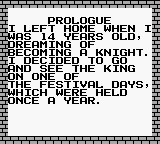 Leave your home a teenager, return as a knight.